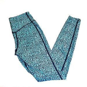 Nike turquoise animal print One Legend sweat yoga pants
